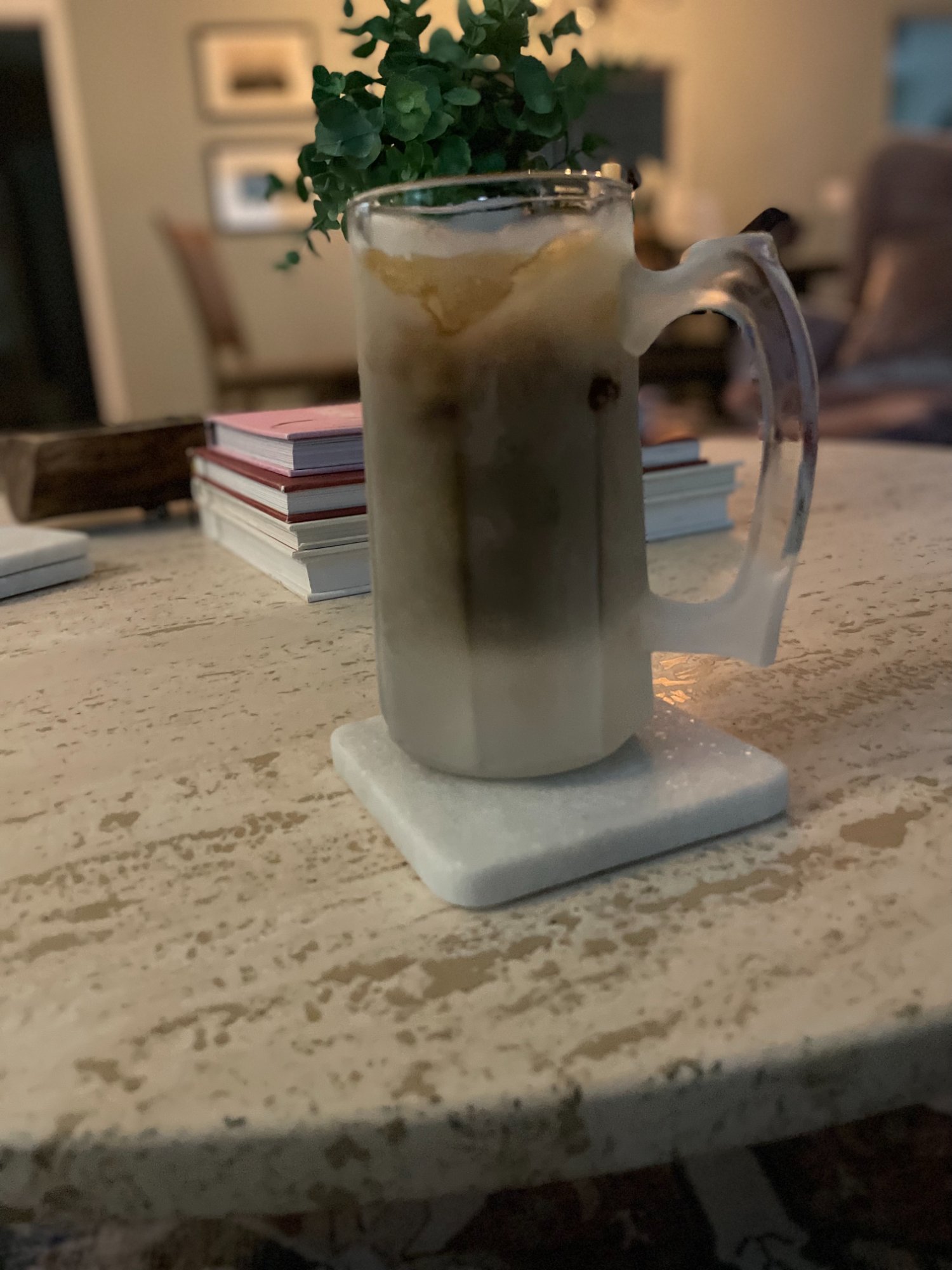 Morning coffee at The Millhouse