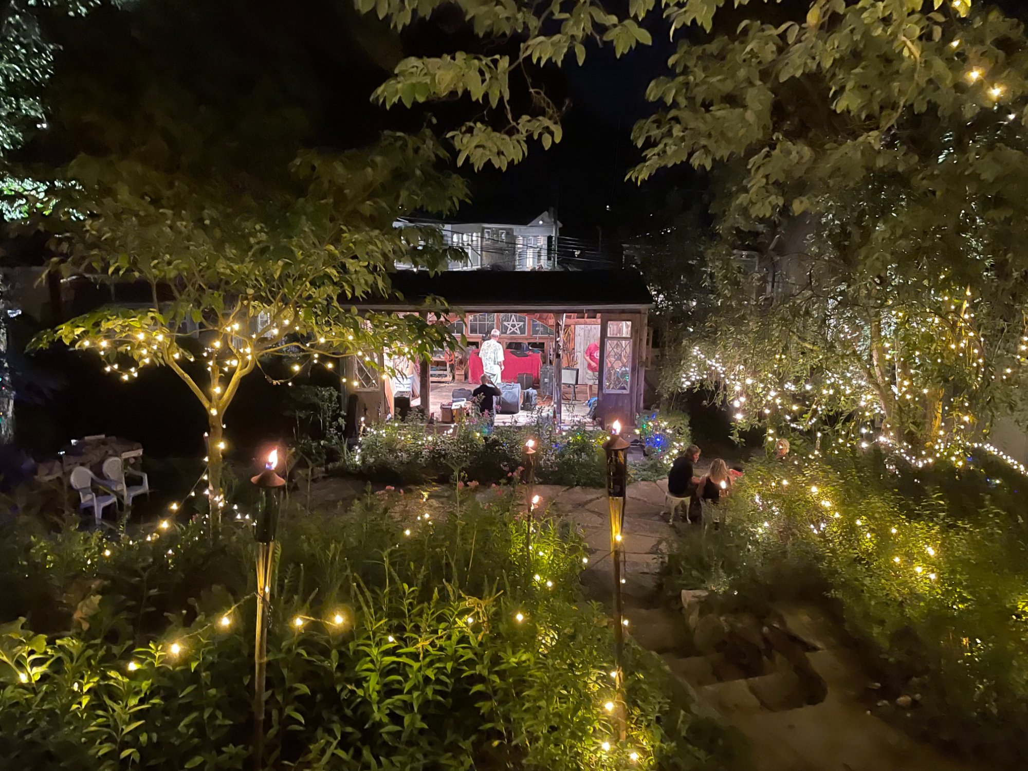 Garden concerts at Nilsson Studio Chester CT