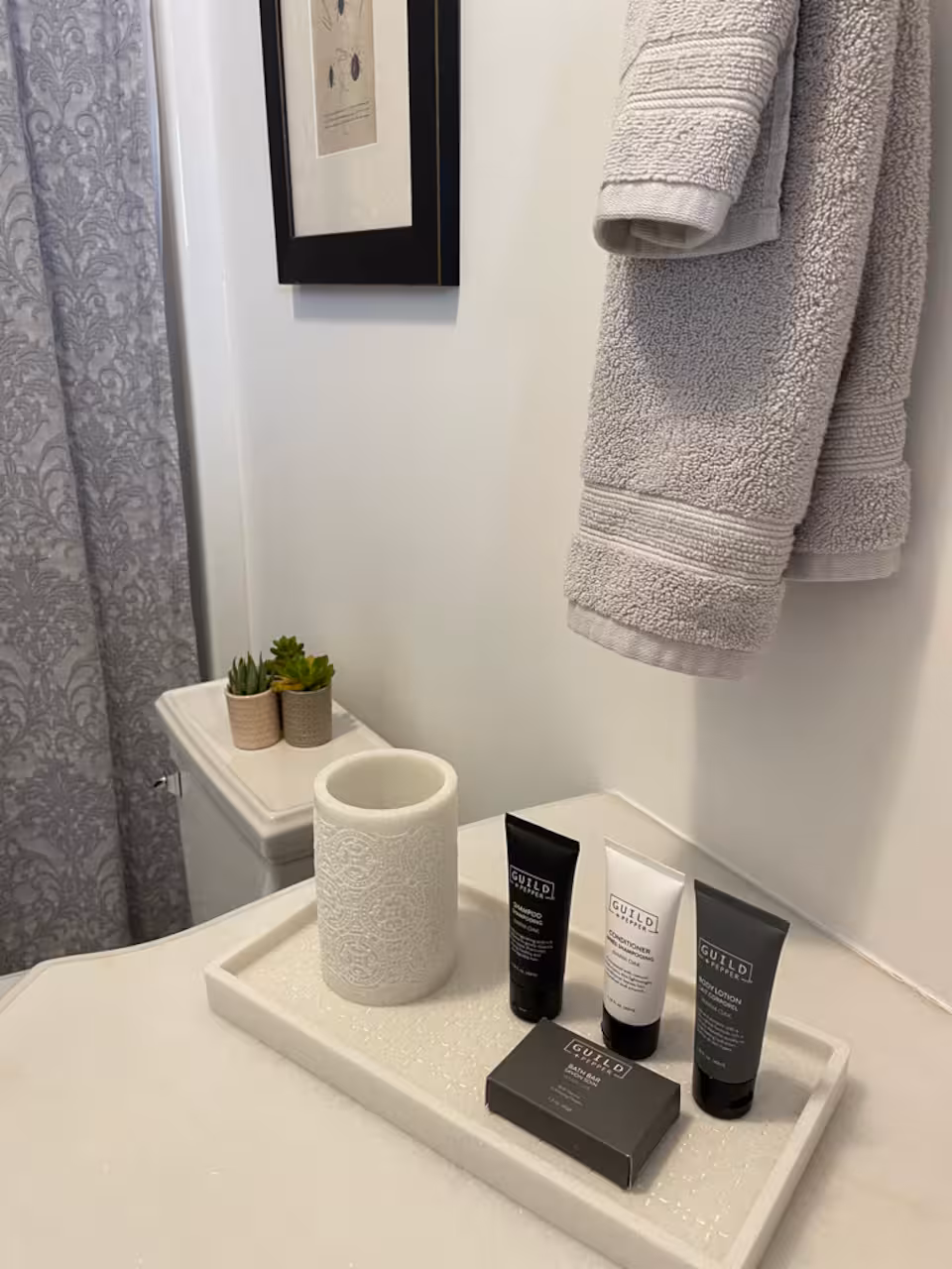 Luxe personal care products at The Millhouse