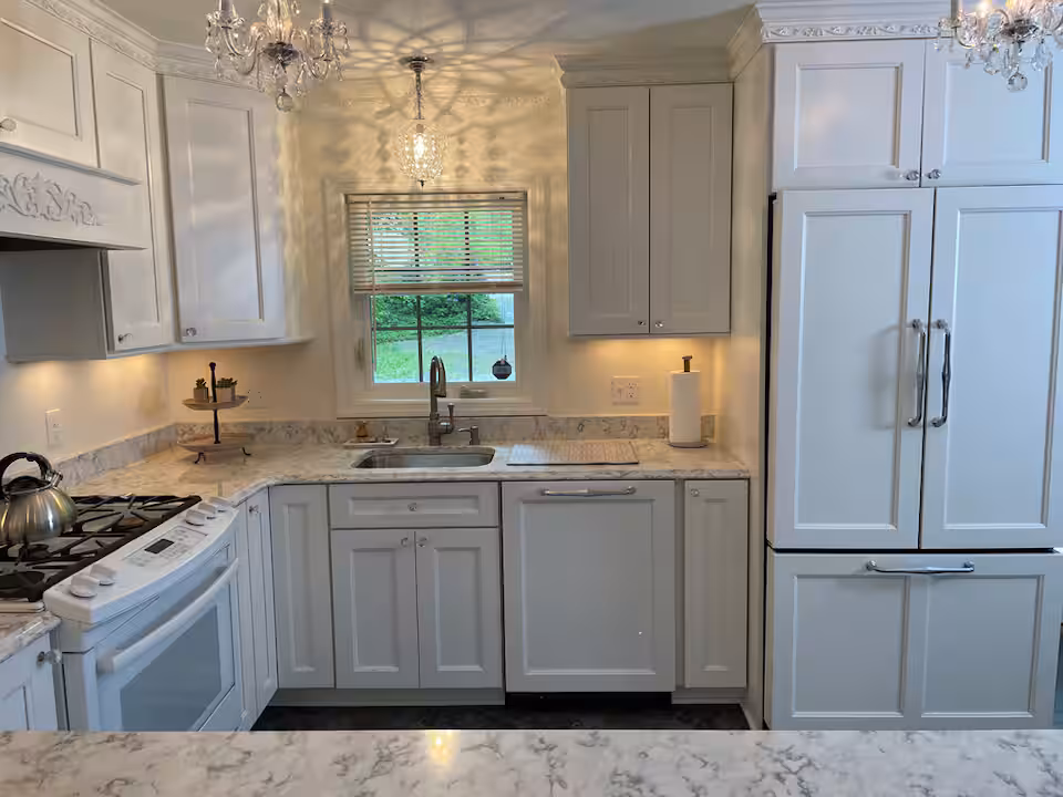 Kitchen detail at The Millhouse Chester CT