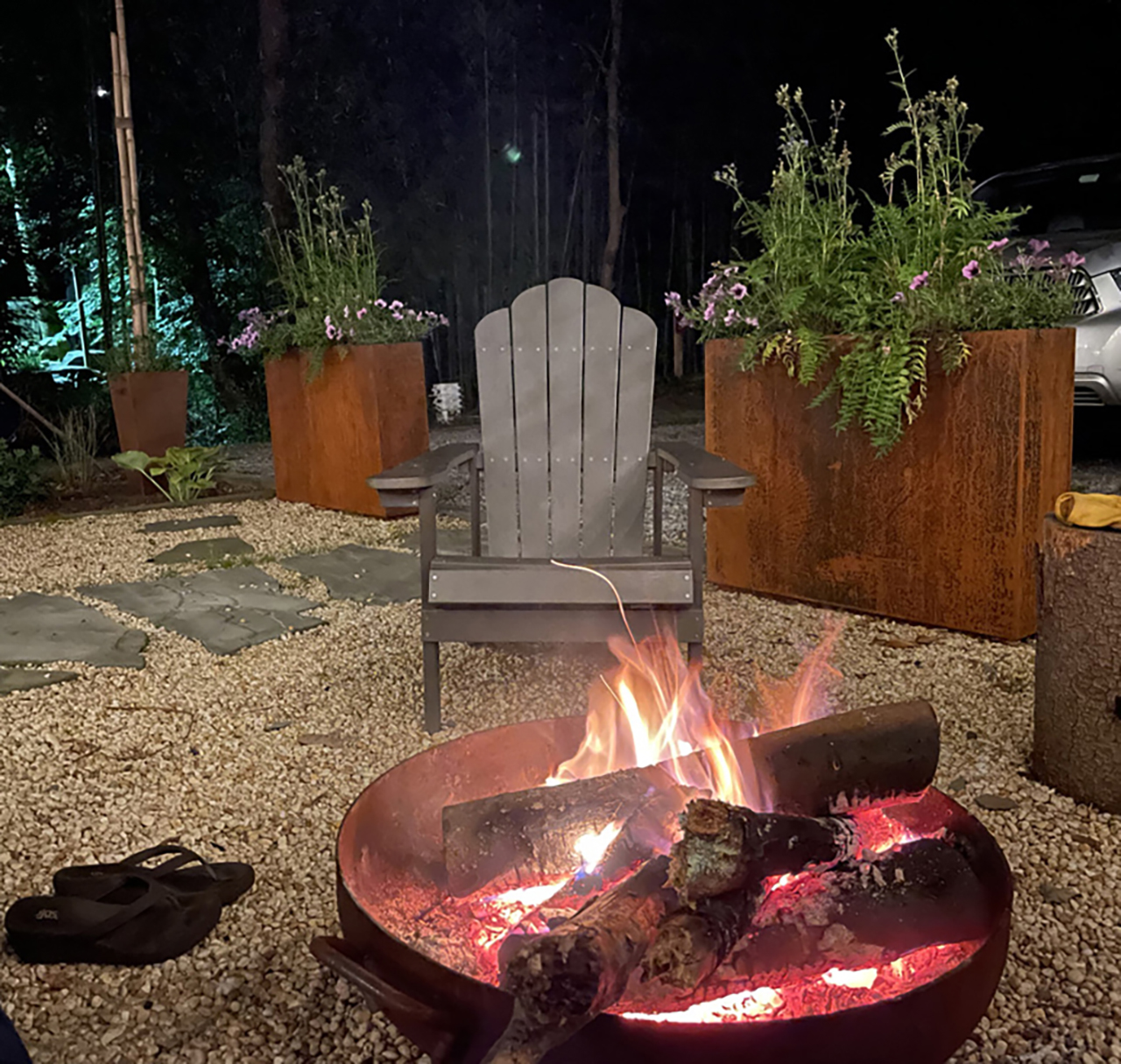 The Millhouse at night