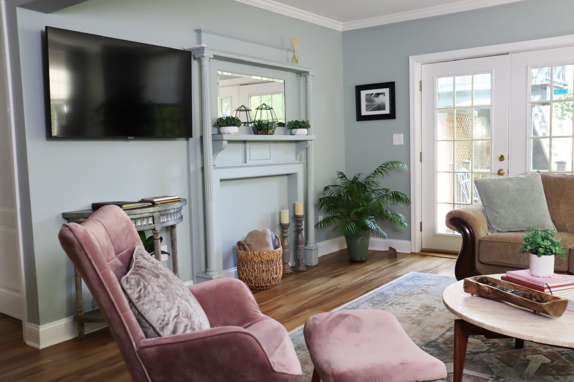 50-inch smart TV at The Millhouse